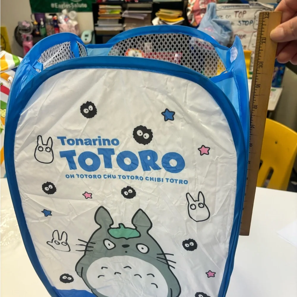 Totoro toy bin or laundry basket